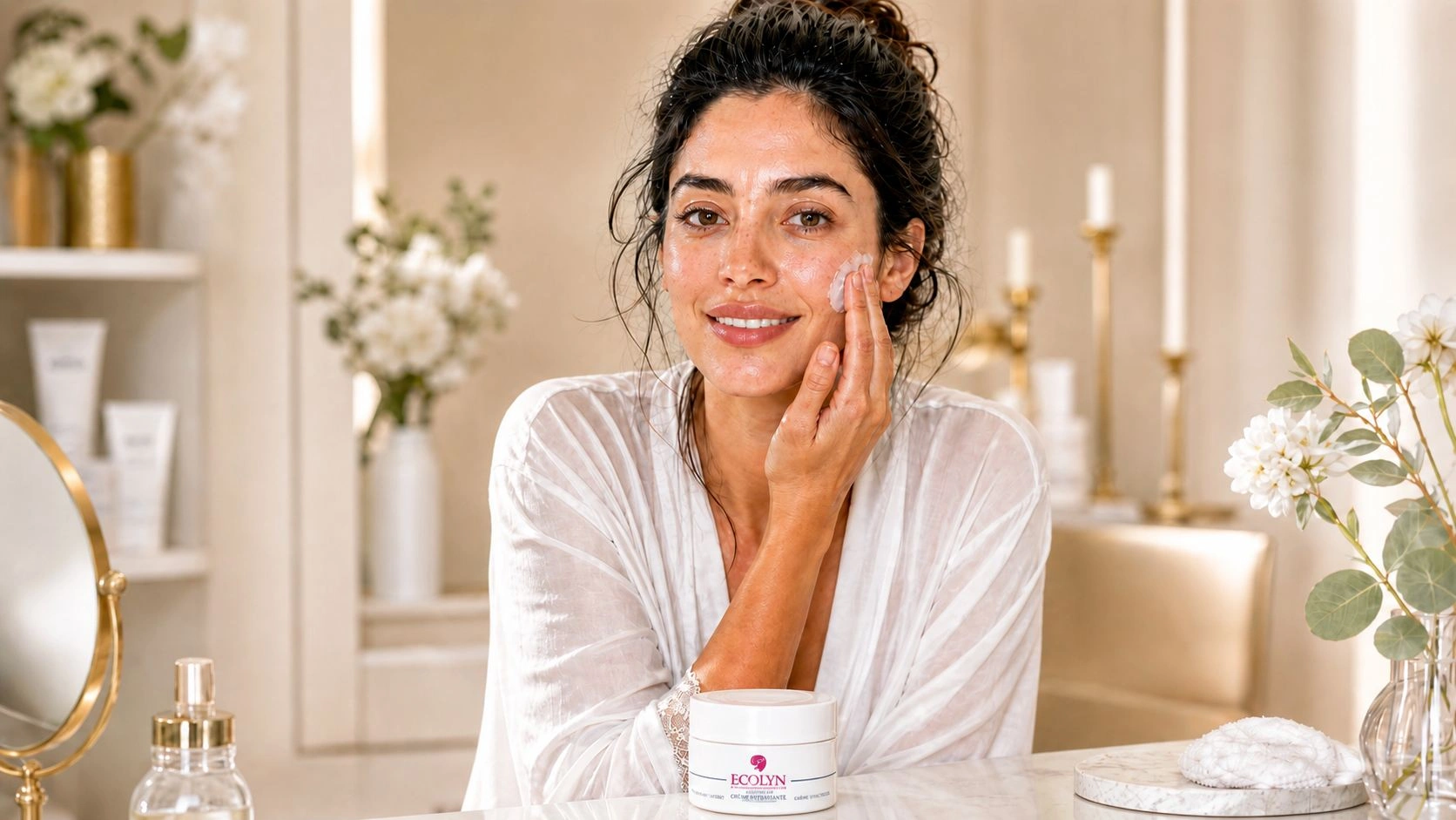 Routine dermo-cosmétique Ecolyn, 4 soins complémentaires